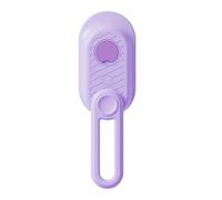 Cat Steam Brush, Self Cleaning 3 in 1 Dog Massage Steamy Grooming Cleanser with Foldable Handle, Multifunctional Rechargeable Cat Grooming Brush for Pet Spray Hair Shedding (Stripe Purple)