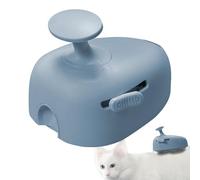 Cat Steam Brush - Self-Cleaning Rechargeable Massage Comb | Long Haired Pet Cat Shedding Brush | for Home Hair Removal Massage Cleaning Long Short Haired Kitten Puppy