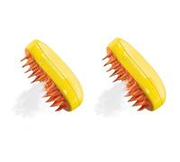 Cat Steam Brush, Steamy Cat Brush-3 In1 Cat Steamy Brush Spritz Defur Comb for Cats, Steam Pet Brush for Cats Dog Steamy Brush Pro Cat Steamer Brush for Removing Tangled and Loosse Hair Rechargeable