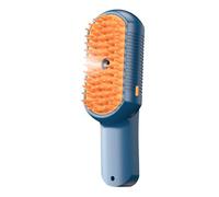 Cat Steamer Brush - 18x6x4.7 Cm ABS Silicone Steam Grooming Comb, Shedding Brush, Hair Detangling Tool, Pet Massage Comb | Multifunctional Steam Hair Removal Groomer For Cats Dogs Kittens Long Short C