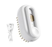 Cat Steamer Brush, Thermal Pillar Comb, Pet Cleaner, Handheld Steamer Brush, Detangling Instrument for Dogs and Cats, Fabric Softener for Settling Control, Moisturiser S