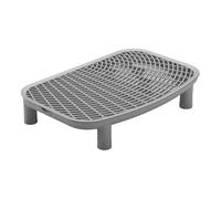 Cat Steps with Litter Tray - Double Layer Ramp, Portable Pedal Mat | Foldable Non-Slip Platforms with Waterproof Base, Litter Box