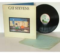 CAT STEVENS - CAT STEVENS teaser and the firecat Pink rim label. UK pressing. 1971.