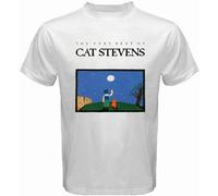 Cat Stevens Rock Folk Music Singer Legend Men's White T-Shirt White 3XL