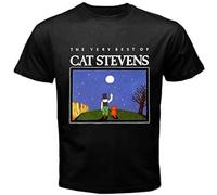 Cat Stevens Vintage T Shirt Tour Mens Music Pop Rock Tee Black M