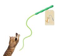 Cat Stick Toy, Funny Soft Waterproof Silicone Kitten Game - The Ideal Toy for Home | for Training & Exercise, Against Boredom, Mental Stimulation, Hunting Game, Indoor & Outdoor