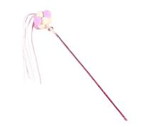 Cat Stick Toy, Interactive Cat Teaser Wand Toy with Bell, Multi-Functional Pet Exercise for Car, Home, Outdoors, Work Area