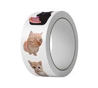 Cat Stickers for Children - 500 Sheets Per Roll Decals for Decoration | Aesthetic Decoration for Skateboard | For School Party Office Diary Album Laptop Water Bottle Notebook Skateboard