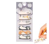 Cat Sticky Notes - 180 Pages Kawaii Paper Label Stickers, Sticky Message Sheets, Playful Note Tabs | Colorful Writing Supplies For Women, Students, El