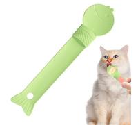 Cat Strip Feeder | Anti-Drip Leak-Proof Tool | Cat Treat Dispenser Squeeze Spoon - for Travel Outing Shelter Living Room Small Medium Large Breeds