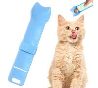 Cat Strip Feeder - Treat Feeder Spoon | Happy Spoon, Squeeze Feeders, Clean And Hygienic Dispensing Tool For Rabbits, Dogs, Cats, And Other Small Animals