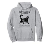 Cat Stroking For Beginners Funny Cat Lover Pullover Hoodie