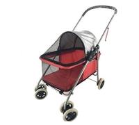 Cat Stroller Foldable Pet Stroller Compact Portable Travel Cat Dog Stroller Pet Walking Stroller for Medium Small Dogs Cats