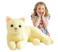 Cat Stuffed Animals | Realistic Cat Stuffed Animal | Plush Animal Toy, 12 Inch Simulation Plush Doll Toy for, Girls, Boys