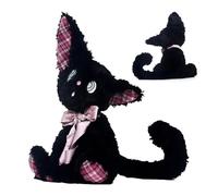 Cat Stuffed Animals - Soft Hugging Doll Pillow, Plush Kitten Toy Set, Interactive & Travel-Friendly Kitties Carrier Playset For Boy Girl Birthday Home Travel New Year Family Friends Colleague Bedroom