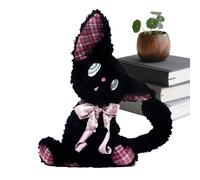 Cat Stuffed Animals - Stuffed Cat Plush, 35cm Soft Hugging Doll Pillow, Portable Cute Cuddly Stuffeds Cats For Family Friends Children Boy Girl Colleagues Birthday Festival New Year Home Travel