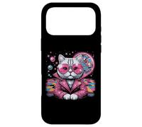 Cat Suit Disco Ball Vintage Kitten Kitty 70s Men Women Kids Case for iPhone 17 Pro Max