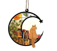 Cat Suncatchers For Window,Cat Sun Catcher Home Wall Decor Beautiful Decorative Ornaments,Cat Home Decor Cute Window Sun Catcher Cat Ornament Wall Window Door