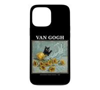Cat & Sunflowers Van Gogh Tshirt Kitten Meow Art Meme Funny Case for iPhone 13 Pro Max