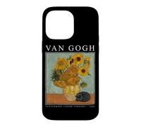 Cat & Sunflowers Van Gogh Tshirt Kitten Meow Art Meme Funny Case for iPhone 14 Pro Max
