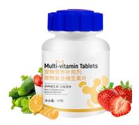 Cat Supplements - 180-Count Dog Overall Health Supplement Tablets | Skin Coat Shedding Control Health Products for Pet Puppy Kitten