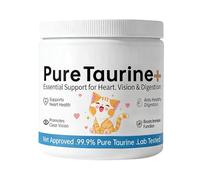 Cat Supplements, Natural Energy Formula, 1 Bottle, Cat Heart Support Powder, Pet Nutritional Sùpplèmènt, Fine Meal Blend, For Daily Indoor And Travel Feeding