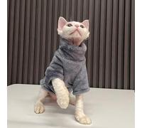 Cat Sweater Hoodie - Fashionable Jumpsuit for Kittens and Small Dogs - Perfect Outfit for Sphinx Cats and Pets - Comfortable and Stylish Pet Clothing