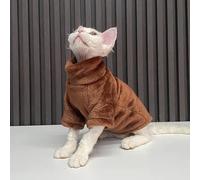 Cat Sweater Hoodie - Fashionable Jumpsuit for Kittens and Small Dogs - Perfect Outfit for Sphinx Cats and Pets - Comfortable and Stylish Pet Clothing