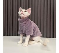 Cat Sweater Hoodie - Fashionable Jumpsuit for Kittens and Small Dogs - Perfect Outfit for Sphinx Cats and Pets - Comfortable and Stylish Pet Clothing