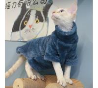 Cat Sweater Winter Thickening Warm Sphynx Clothes Home Comfortable Winter Dog Clothes for Devon Puppy Costume
