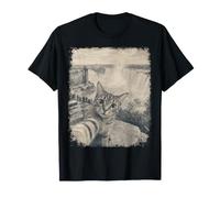 Cat Taking Selfie Niagara Falls Travel T-Shirt