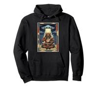 Cat Tarot Card Japanese Anime Pullover Hoodie