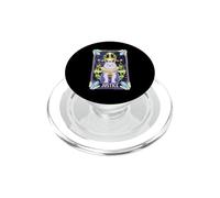 Cat Tarot Card Justice Kitty Scale Witchy Wiccan Pagan Witch PopSockets PopGrip for MagSafe