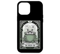 Cat Tarot Card The Irish-ish funny introvert St Patricks Day Case for iPhone 12 Pro Max
