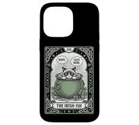 Cat Tarot Card The Irish-ish funny introvert St Patricks Day Case for iPhone 14 Pro Max