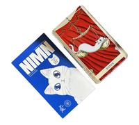 Cat Tarot Cards Deck - 78 Piece Beginner Fortune Telling Set, Mystic Spiritual Guidance Card Game for Meditation Decision Making Future Insight Group Reading Home Travel Party Use