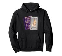 Cat Tarot Floppa Mystic Kitty Fortune Teller Card Art Pullover Hoodie