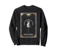 Cat Tarot Floppa Mystic Kitty Fortune Teller Card Art Sweatshirt