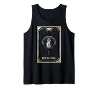 Cat Tarot Floppa Mystic Kitty Fortune Teller Card Art Tank Top