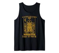 Cat Tarot Tee Mystical Empress Quote Design Tank Top