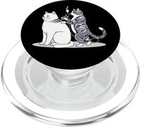 Cat Tattooing Cat Funny Meme Inked Kitty Humor Tattoo Artist PopSockets PopGrip for MagSafe