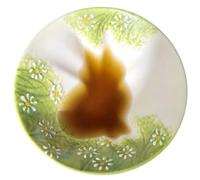 Cat Tea Bowl - 8.3x4cm 50ml (1 Piece) Ceramic Hand Painted Beverage Cup | Floral Design Dish for Brewing Steeping, Decorative Asian Tableware Gift for Home Office Garden Friends