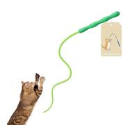 Cat Teaser - Durable Rubberized Feline Wand, Floating Aquatic Training Gadget with Realistic Motion, Boredom Relief Scratching Accessory, Ideal for Indoor Hunting Practice or Outdoor Play