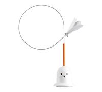 Cat Teaser - PP 8.5cm | Anti Slip Stick Firm Heavy Duty Relieves Boredom Anywhere in the Home for Cats, Kittens, Dogs, Puppies, Small Pets - Interactive Play 89g 76cm