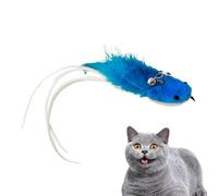 Cat Teaser Refills, Interactive Cat Toy, Replacement Head, Multifunctional Cat Toy Attachments, Ideal for Home, Outdoor, Living and Parking Game, Stimulating Toys