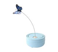 Cat Teaser Stick Touch Sensor Kitten Rotating Butterfly
