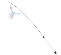 Cat Teaser Toy | 31.5 Inches Interactive Enrichment,Interactive Wand Cat Toys | for Post-Meal Activity Boredom Prevention Mental Stimulation Training Home Living Room Apartment