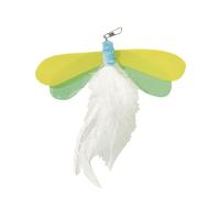 Cat Teaser Wand Dragonfly Shape Interactive Physical Training Playing Stick
