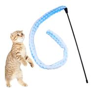 Cat Teaser Wand Soft Plush Bell Funny Interactive Cute Teaser | Interactive Cat Toys for Indoor Interactive Play Dash Exercise Training Fun Activity Stimulation Bonding Entertainment Joy