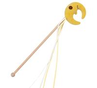Cat Teasing Stick | Handmade Cat Fishing Toy | Moon Cloud Cat Stick For Chasing | Kitten Teaser For Engaging Playtime | Cat Fishing Pole Toy For Training And Exercising Cats